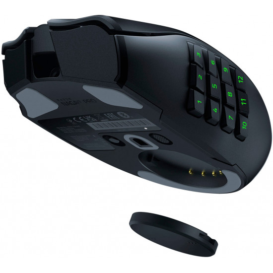 Razer NAGA V2 Pro - Wireless Modular MMO Gaming Mouse- 30K DPI Optical Sensor - 300Hr Battery