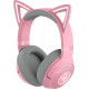 Razer KRAKEN KITTY V2 BT - Quartz - RGB - 7.1 Gaming Headset - Kitty Ears - Bluetooth 5.2