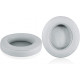 Geekria Razer Leatherette Kraken Cushions for Kraken Pro V2 Mercury, 7.1 Mercury Oval Grey/White