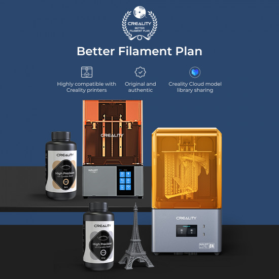 Creality LCD 8K High Precision UV Curable Resin - Blue (3302190002)