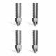 CREALITY High Flow Nozzle Kit x4 - K1, K1 Max, Ender-3 V3 KE 2x0.4 1x0.6 1x0.8 steel chrom. zirc.