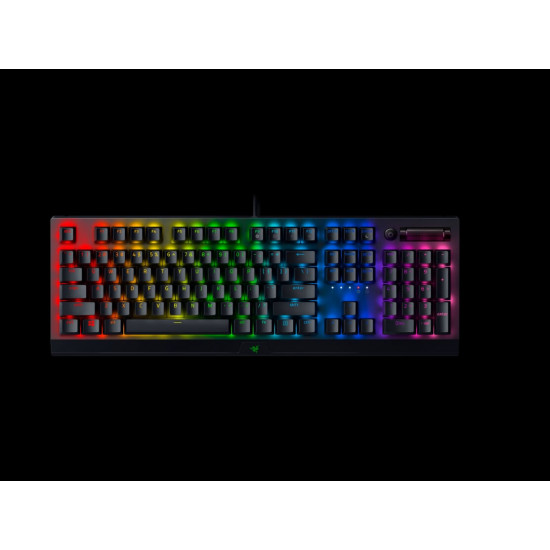 Razer BLACKWIDOW V3 - Mechanical Keyboard (Green Switch) - Wrist Rest - GR Layout