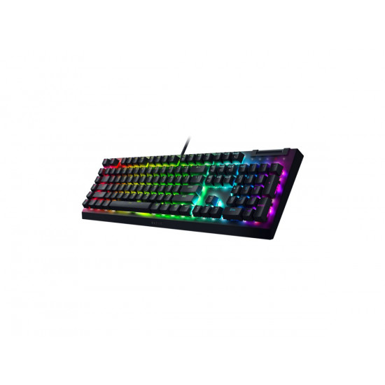 Razer BLACKWIDOW V4 X - RGB Gaming Mechanical Keyboard - Macro Keys - Yellow Linear Switches