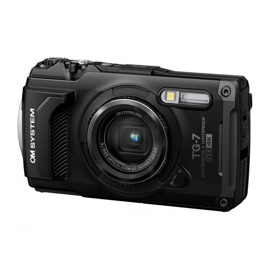 Olympus OM-System TG-7 Black - Tough Camera Underwater