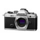 Olympus OM-System OM-3 body silver, CB-USB13 USB cable, Shoulder strap, Instruction manual, Warranty