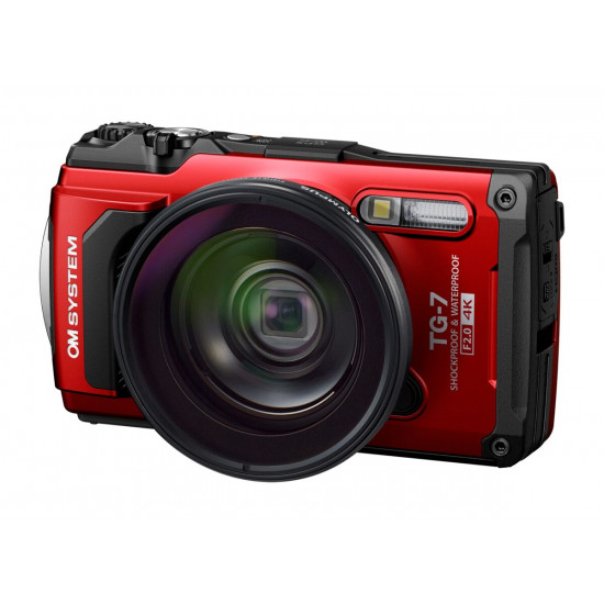 Olympus OM-System TG-7 Red Tough Camera Underwater