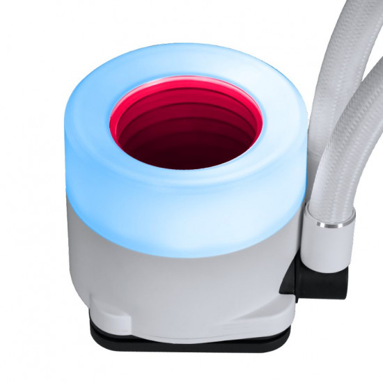 Lian Li Galahad II Trinity 240 White - AIO GPU Liquid Cooler  with ARGB Fans