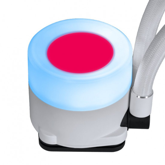 Lian Li Galahad II Trinity 240 White - AIO GPU Liquid Cooler  with ARGB Fans