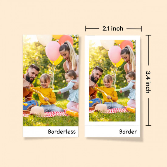 Kodak Mini Shot 2 Retro -Instant Camera & Photo Printer (5.3 x 8.6 cm), iOS & Android BT + 8 Sheets