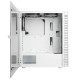 Kolink Observatory HF Glass ARGB Midi Tower Case - White (with 6 ARGB fans - 3x140mm & 3x120mm )