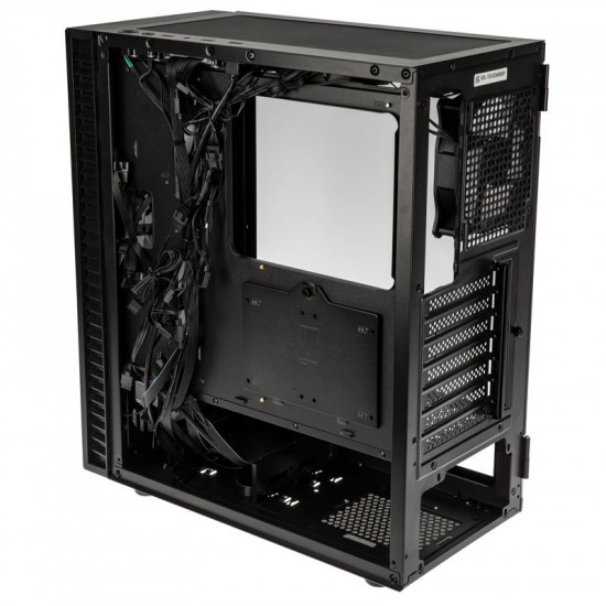 Kolink Observatory HF Plus Mesh ARGB PWM Midi Tower Case Black with 6x ARGB PWM Fans (5x140mm 1x120)