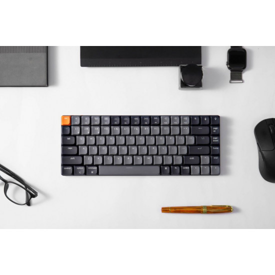 Keychron K3 V3 (K3X-B1) QMK Wireless Mechanical Keyboard Red Switch RGB 75% US Layout