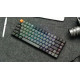 Keychron K3 V3 (K3X-B1) QMK Wireless Mechanical Keyboard Red Switch RGB 75% US Layout