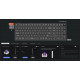 Keychron Q5 HE (Q5H-M1) QMK Wireless Custom Hall Effect Keyboard Purple Switch 96% US Layout