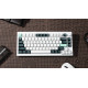Keychron Q1 HE (Q1H-P1) QMK White Wireless Custom Hall Effect Keyboard Purple Switch 75% US Layout