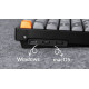 Keychron K2 Max (K2M-J3) QMK Wireless Mechanical Keyboard Brown Switch (Hot-Swap) 75% Us Layout