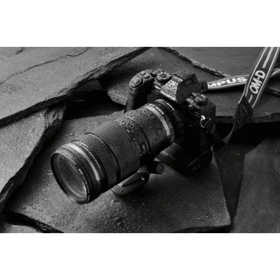 Olympus 40-150mm 1:4-5.6 R BLACK M.ZUIKO DIGITAL (EZ-M4015-R) Lense Micro FT