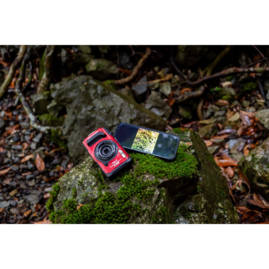 Olympus OM-System TG-7 Red Tough Camera Underwater