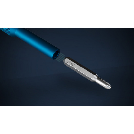 Arctic Precision Screwdriver Toolkit - Magnetic Bit Holder - 62 interchangeable magnetic bits