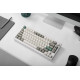 Keychron Q1 Max (Q1M-P1) QMK/VIA Wireless Custom Mechanical Keyboard-Red Switch-Shell White 75% US