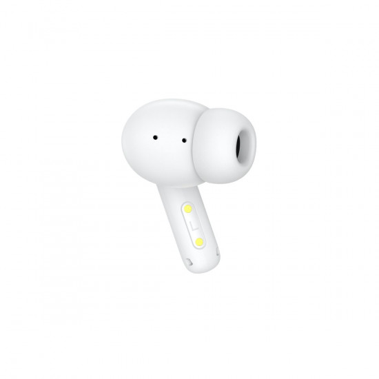 QCY T13 ANC White - TWS 10mm Dynamic Driver, 4-mic 28dB ANC, Bluetooth 5.3, 7hr-30hr, 75ms latency