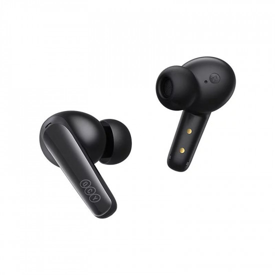 QCY T13X TWS Black - 30 hour battery - True Wireless in-ear earbuds - Quick Charge 380mAh