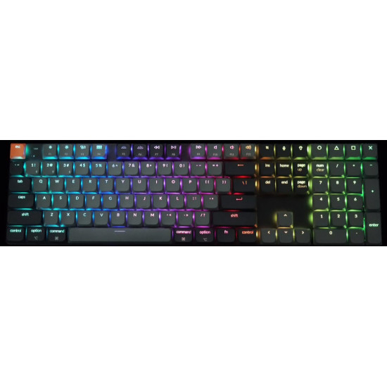 Keychron Q5 HE (Q5H-M1) QMK Wireless Custom Hall Effect Keyboard Purple Switch 96% US Layout