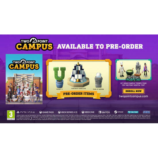 TWO POINT CAMPUS - ENROLMENT EDITION SWITCH