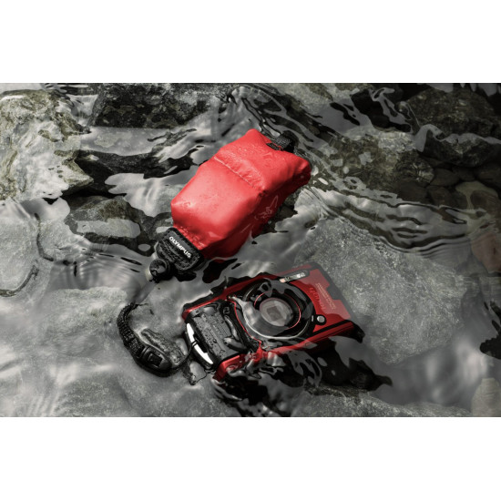 Olympus CHS-09 Floating Handstrap (red) for Tough series