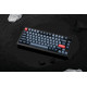 Keychron V1 Max (V1M-D1) QMK/VIA Wireless Custom Mechanical Keyboard Red Switch RGB 75% US Lay