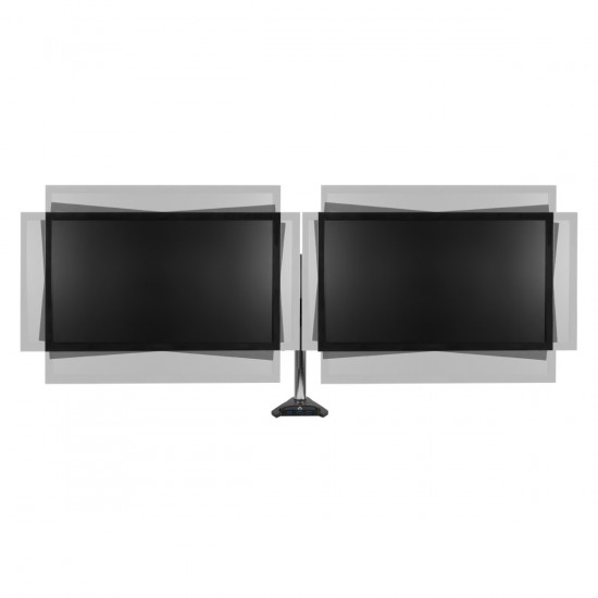 Arctic Z2 Pro (Gen 3) Dual-Monitor Arm with 4 ports USB 3.0 hub with mini-USB Power input