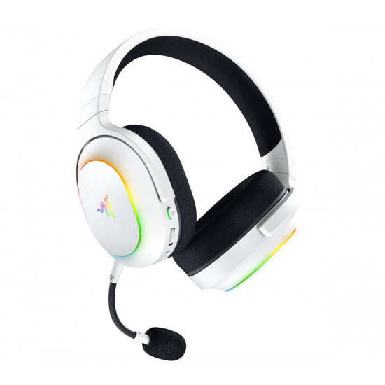 Razer BARRACUDA X WHITE Chroma - RGB Wireless & Bluetooth - PC/PS5/Switch/Android Gaming Headset