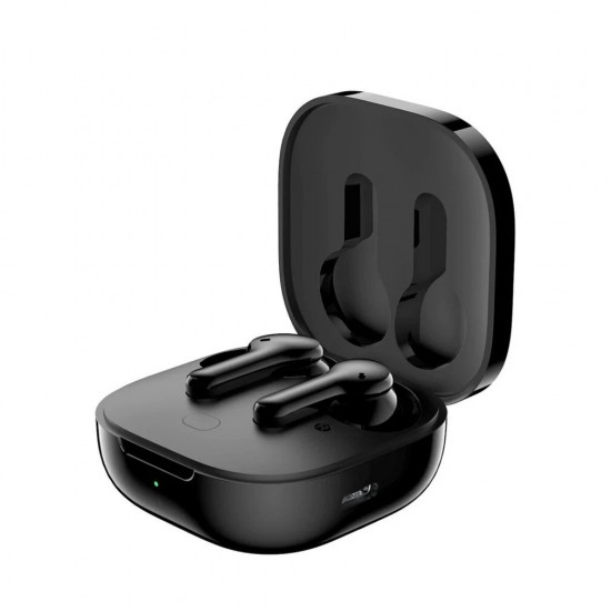QCY T13 TWS Black Dual Driver 4-mic noise cancel. True Wireless Earbuds - Quick Charge 380mAh