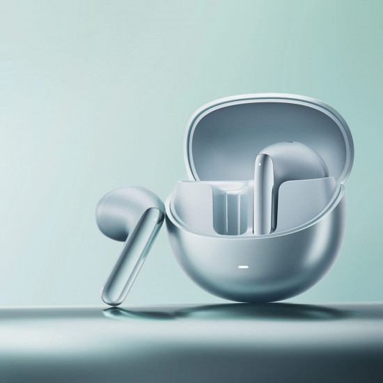 QCY AilyBuds Pro Semi-Ear ANC TWS Green 6 mic & A.I. Noise Cancel. LDAC Audio Ultra HD Multi-point