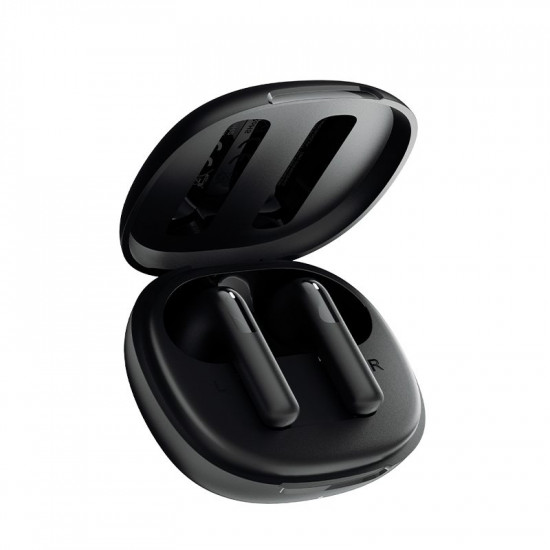 QCY AilyBuds E10 Black Hires Audio LDAC Semi-Ear TWS 4mics ENC 13mm dynamic driver IPX4 35h