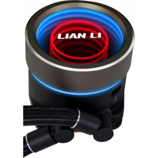 Lian Li Galahad II Trinity 360 Black - AIO GPU Liquid Cooler  with ARGB Fans