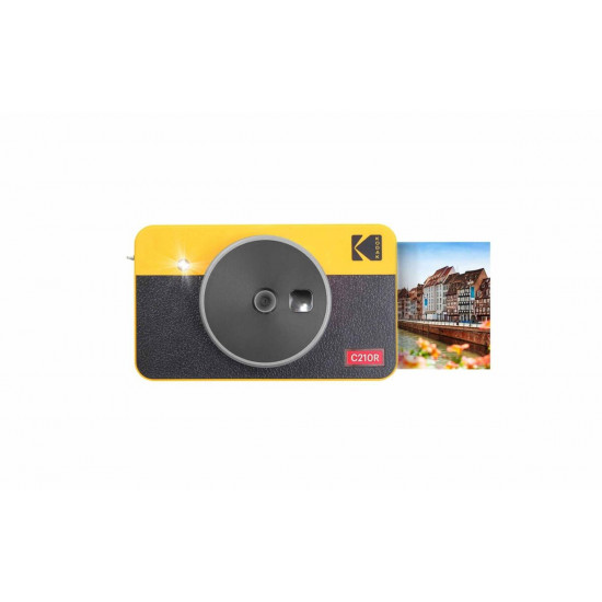 Kodak Mini Shot 2 Retro -Instant Camera & Photo Printer (5.3 x 8.6 cm), iOS & Android BT + 8 Sheets