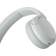 Sony WH-CH520 Ασύρματα Bluetooth On Ear Ακουστικά με 50 ώρες Λειτουργίας και Quick Charge Λευκά