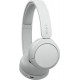 Sony WH-CH520 Ασύρματα Bluetooth On Ear Ακουστικά με 50 ώρες Λειτουργίας και Quick Charge Λευκά