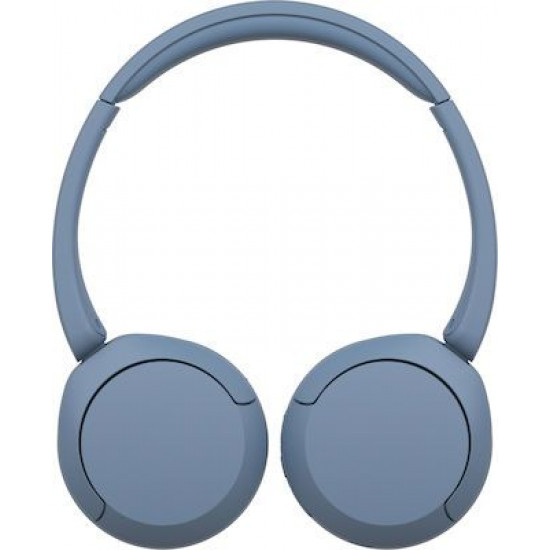 Sony WH-CH520 Ασύρματα Bluetooth On Ear Ακουστικά με 50 ώρες Λειτουργίας και Quick Charge Μπλε