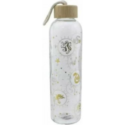 Paladone Harry Potter Μπουκάλι Νερού Γυάλινο με Βιδωτό Καπάκι Διάφανο 600ml PP8221HP