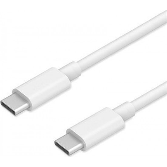 Xiaomi Flat USB 2.0 Cable USB-C male - USB-C male Λευκό 1.5m (SJV4108GL)