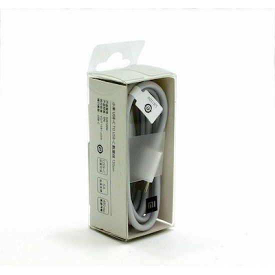 Xiaomi Flat USB 2.0 Cable USB-C male - USB-C male Λευκό 1.5m (SJV4108GL)