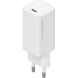 Xiaomi Φορτιστής με Θύρα USB-C και Καλώδιο USB-C 65W Λευκός (BHR4499GL)
