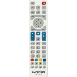 Superior Electronics Συμβατό Τηλεχειριστήριο Ready to Use για Τηλεοράσεις Philips