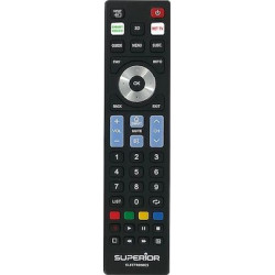 Superior Electronics Συμβατό Τηλεχειριστήριο READY5 Smart για Τηλεοράσεις LG , Philips , Samsung , Sony και Panasonic