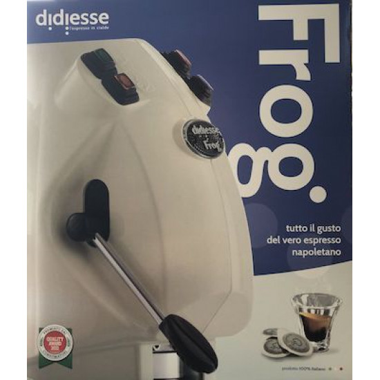 Didiesse Frog Revolution 50193702 Καφετιέρα για Κάψουλες E.S.E. Pod Πίεσης 15bar White