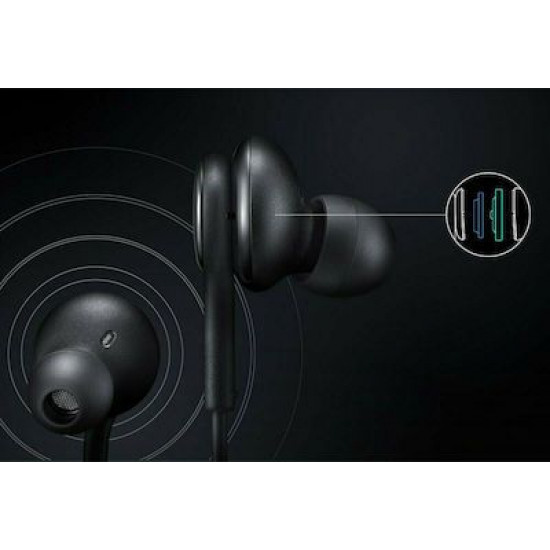 Samsung EO-IA500 In-ear Handsfree με Βύσμα 3.5mm Μαύρο
