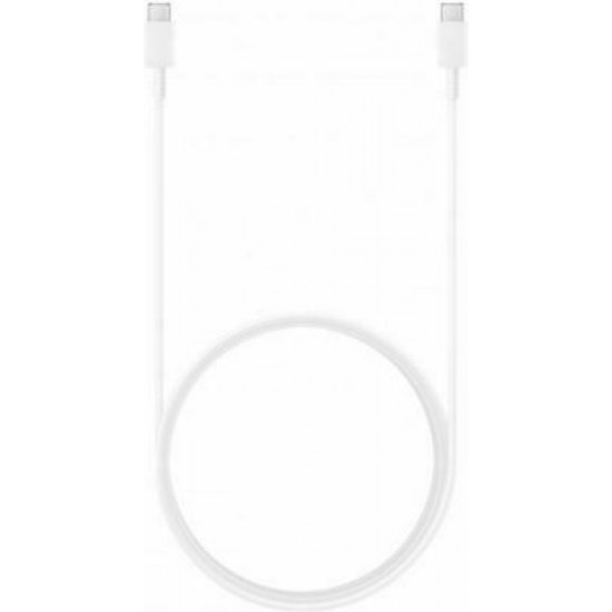 Samsung USB 2.0 Cable USB-C male - USB-C male Λευκό 1.8m (EP-DX510JWEGEU)