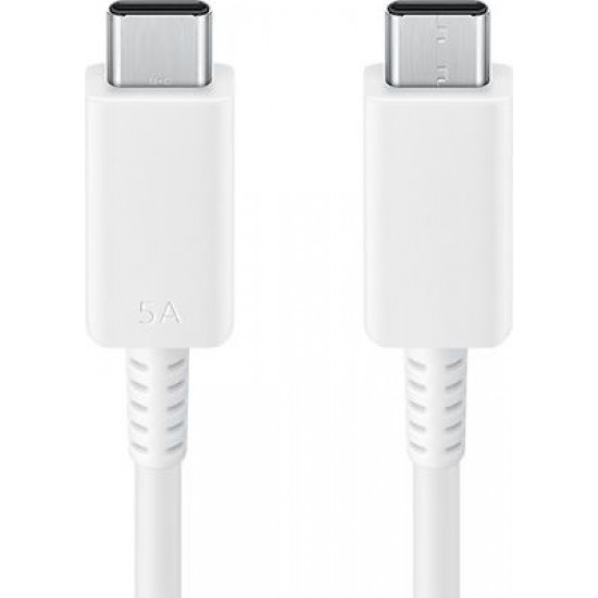 Samsung USB 2.0 Cable USB-C male - USB-C male Λευκό 1.8m (EP-DX510JWEGEU)